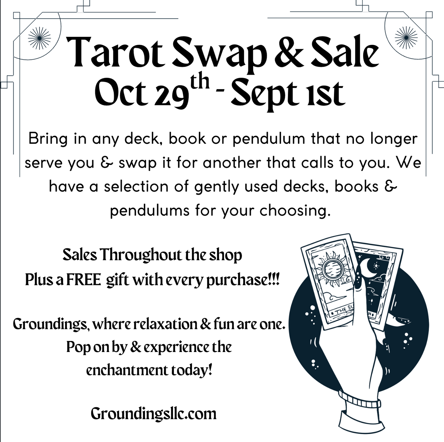 Tarot Swap & Sale October