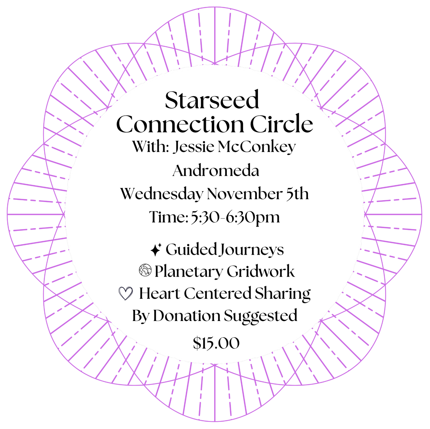 Starseed Connection Circle Andromeda