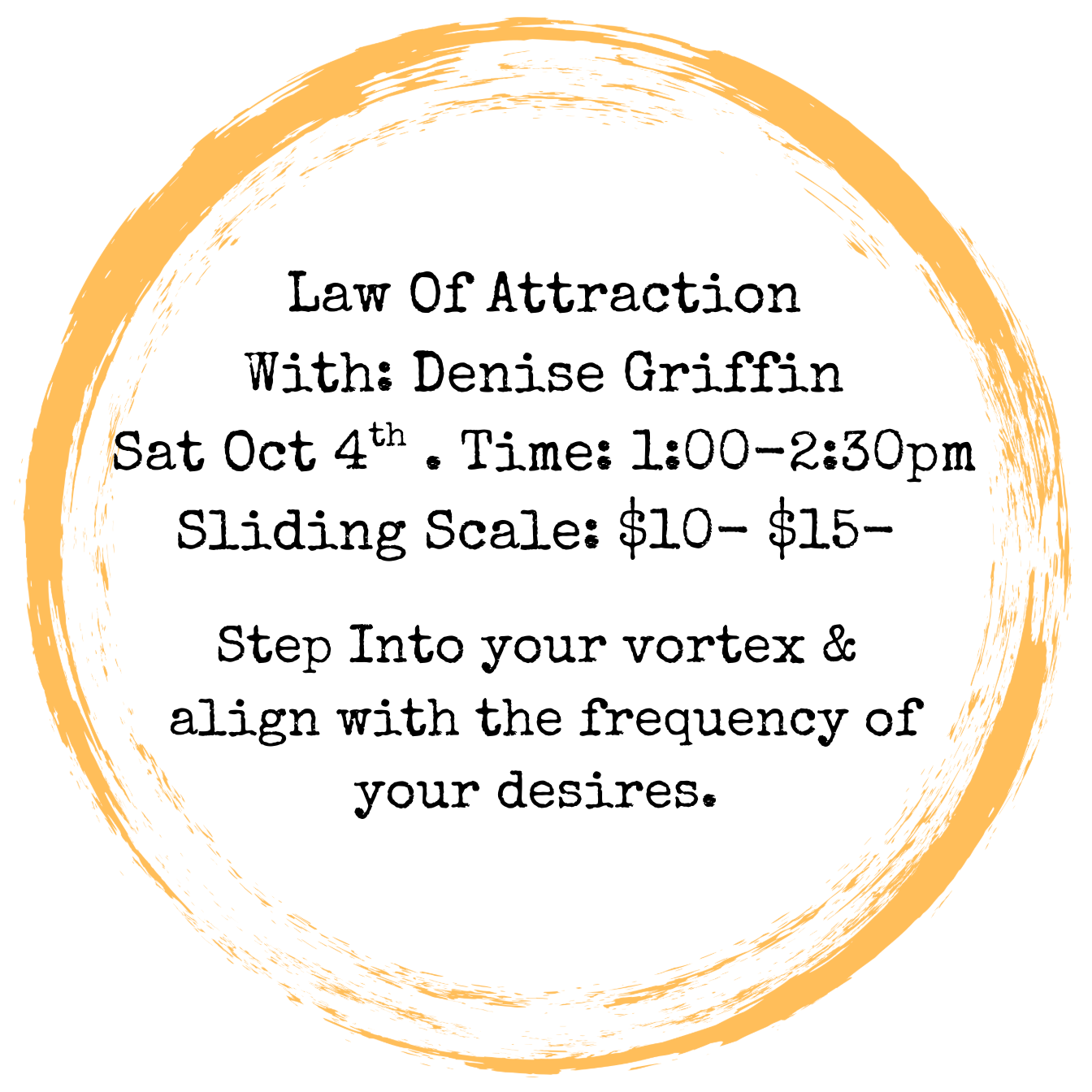 Law Of Attraction Workshop