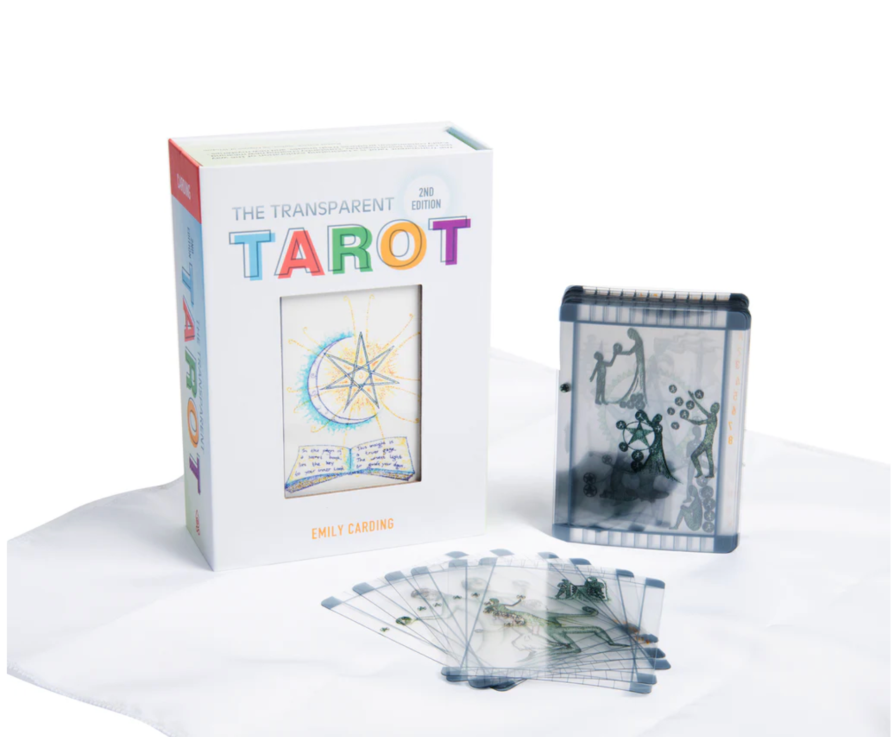 革新的デッキ✨透明なクリアタロット✨THE TRANSPARENT TAROT The Transparent Tarot 2nd Edition – Groundings