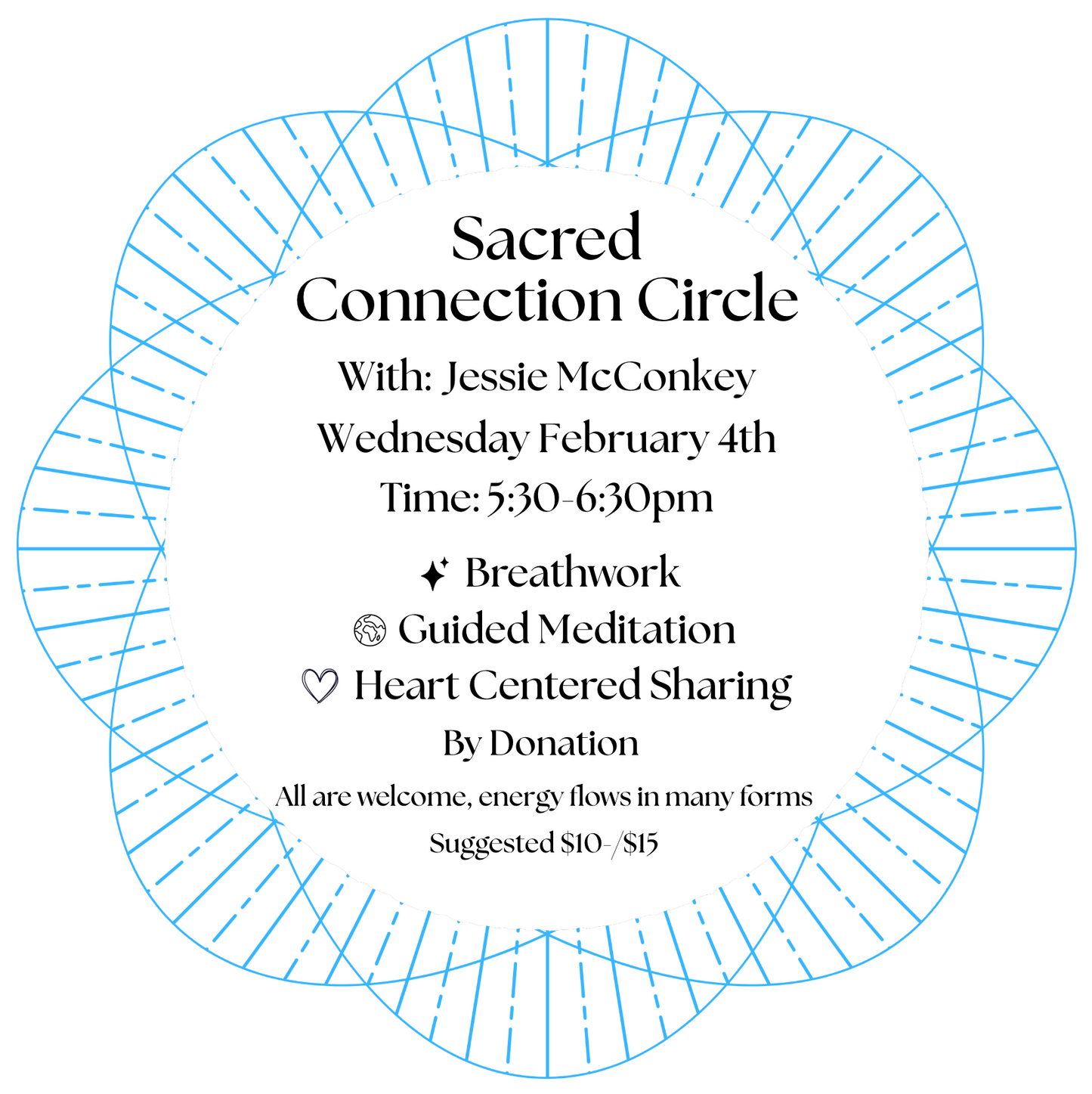 Sacred connection Circle