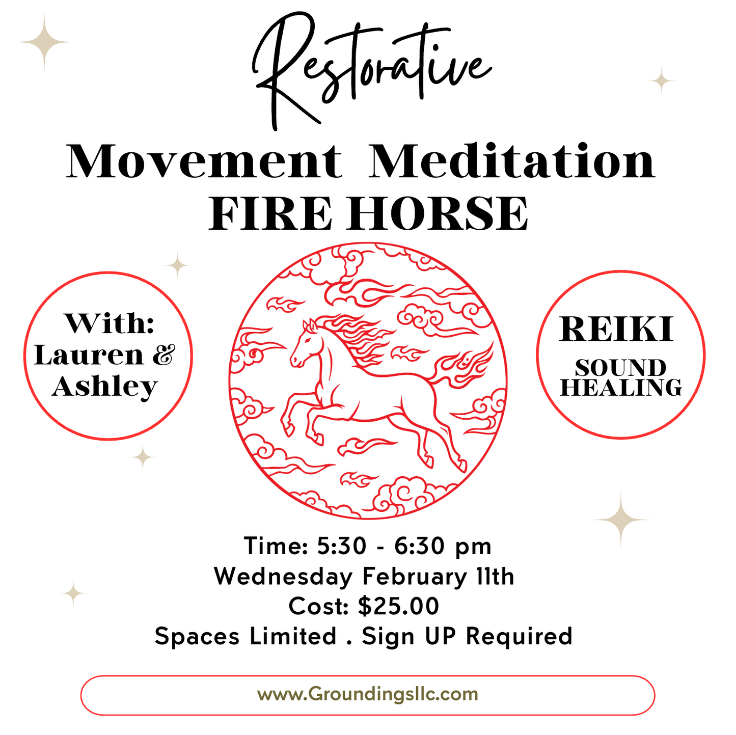 Fire Horse Movement Meditation