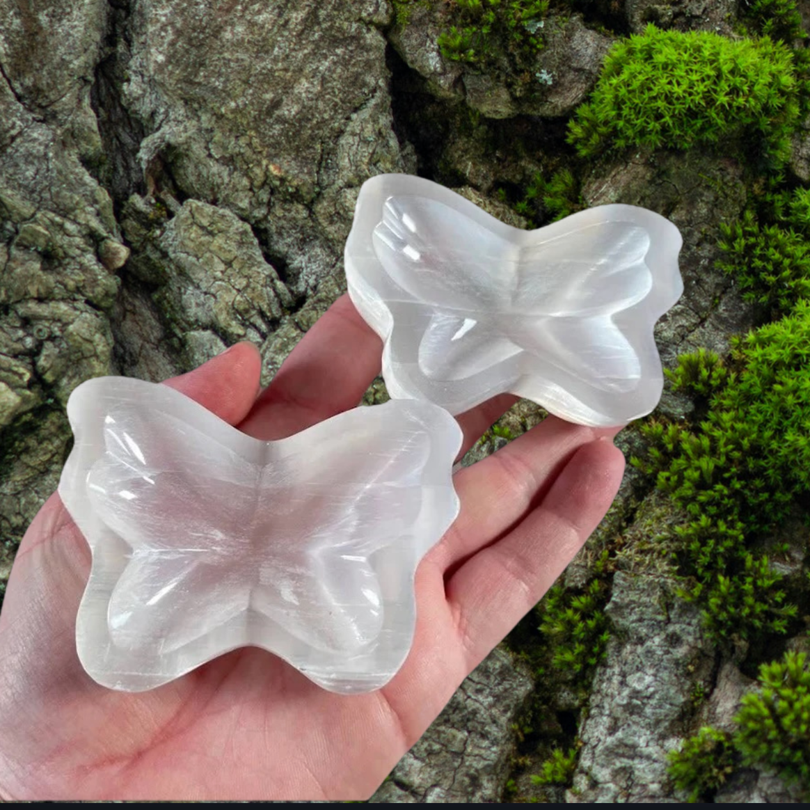 Butterfly Selenite Bowl