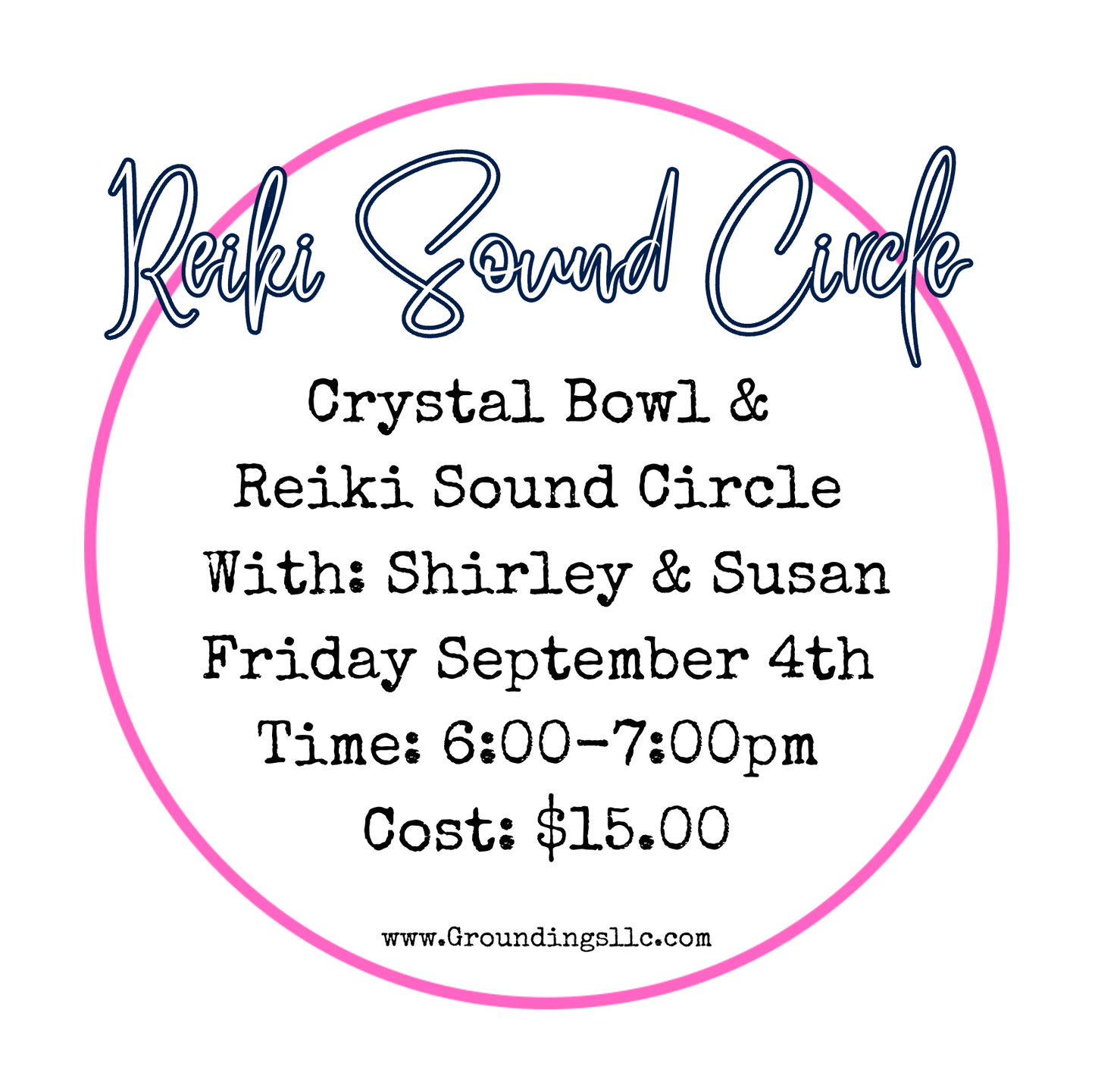 Reiki Sound Circle - September