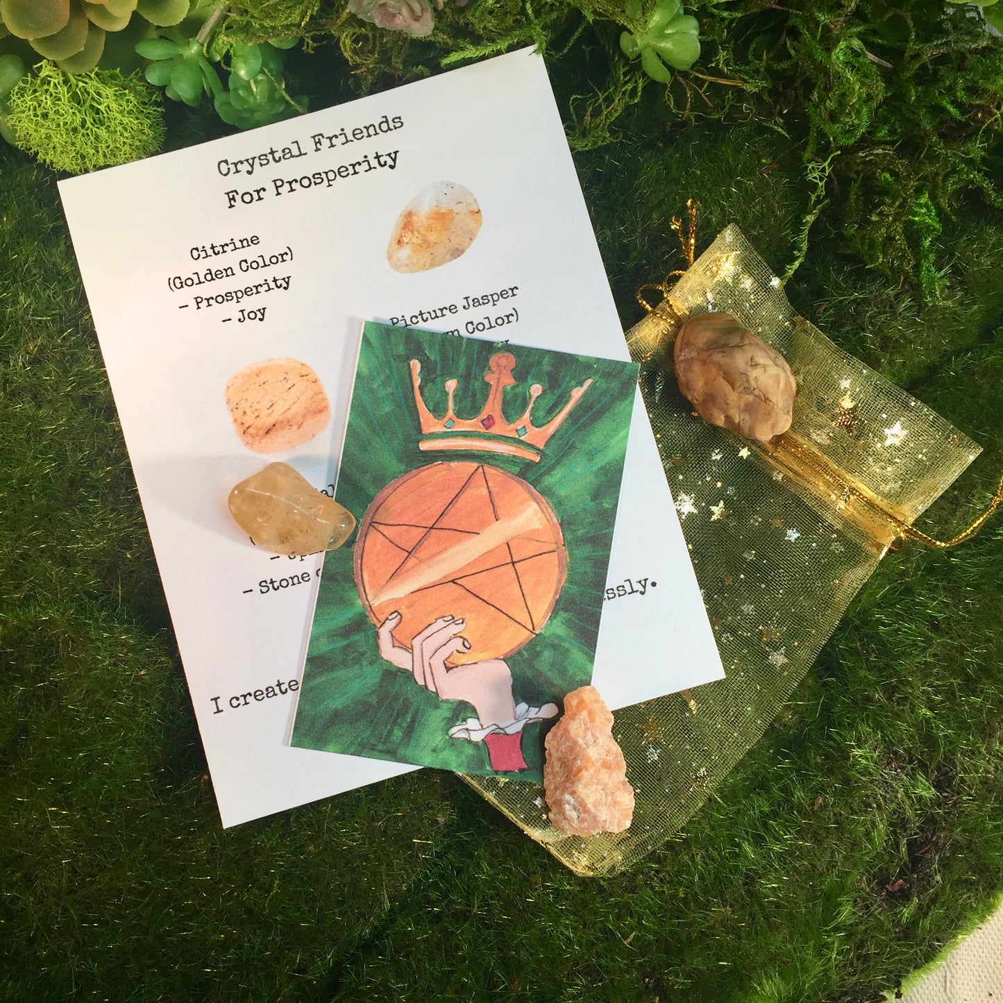 Crystal Care Kit: Prosperity
