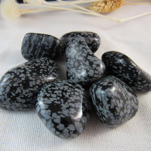 Obsidian Snowflake