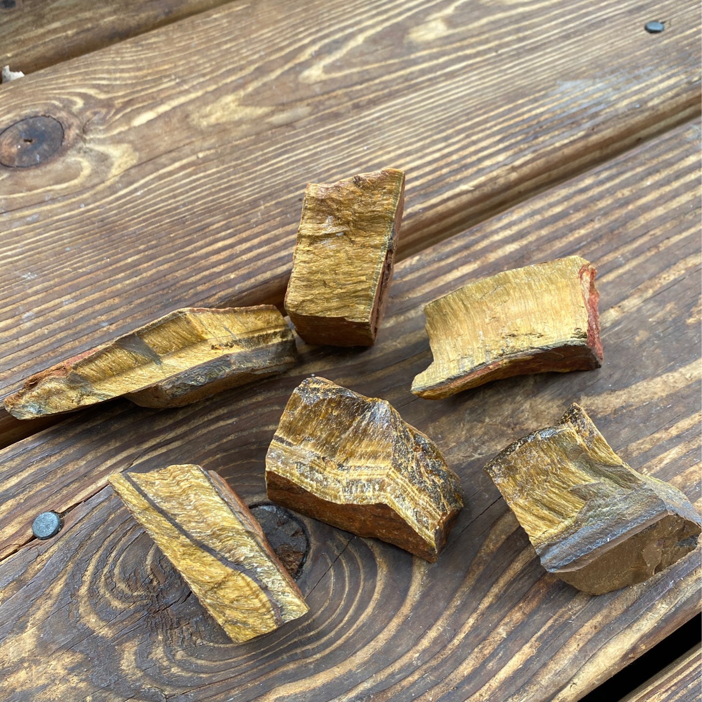 Golden Tigers Eye Raw