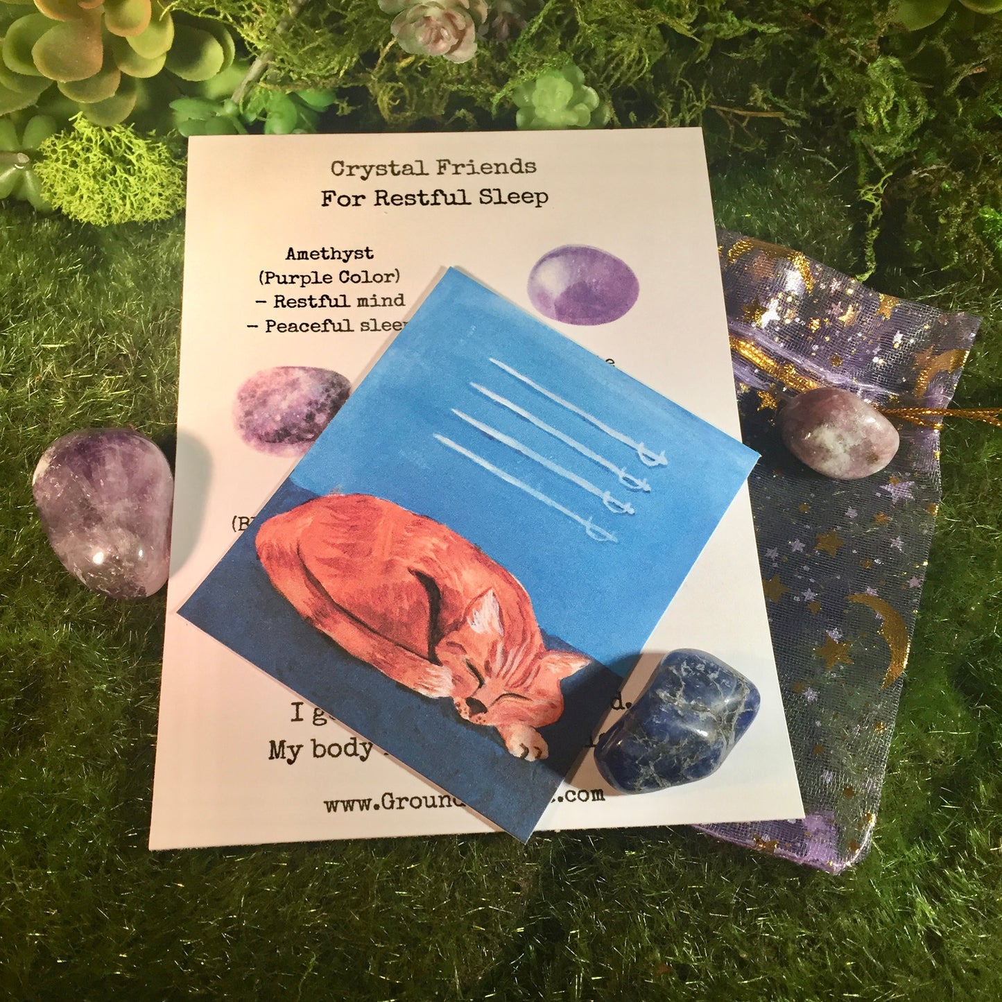 Crystal Care Kit: Restful Sleep