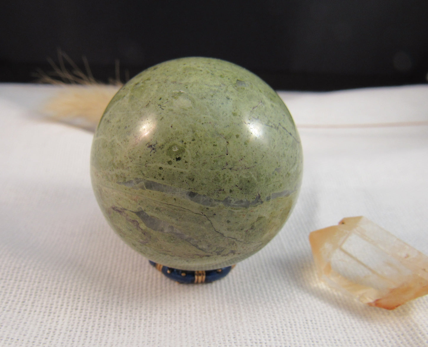 Epidote 40mm Sphere