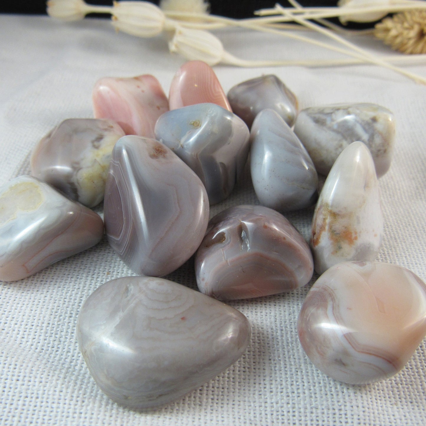 Pink Botswana Agate