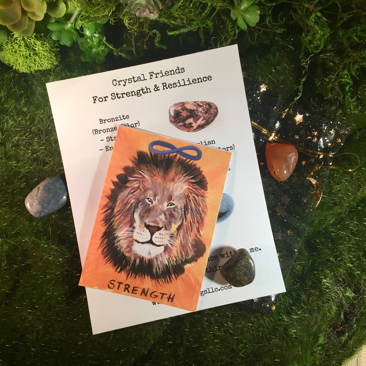 Crystal Care Kit: Strength & Resilience