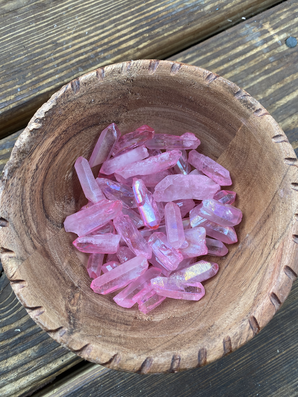 Rose Aura Quartz