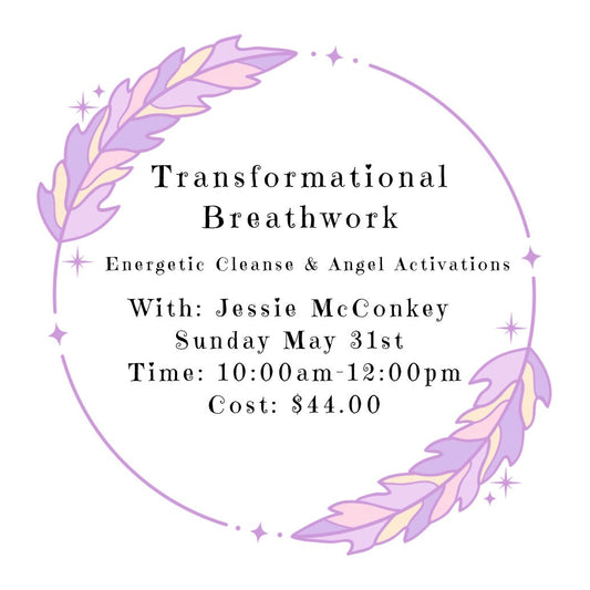 Transformational Breathwork, Energetic Cleanse and Angel Activations