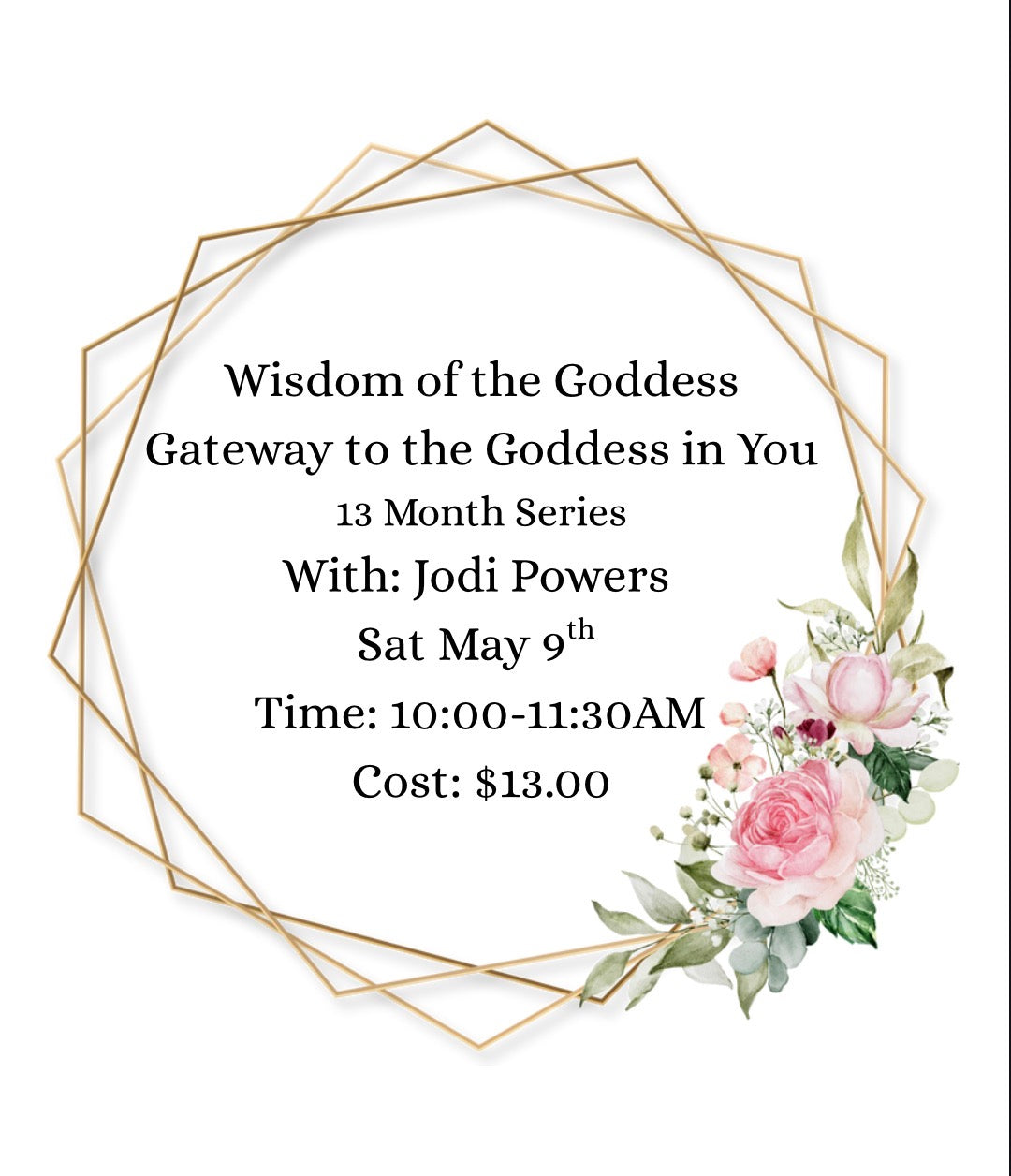 Wisdom of the Goddess: May