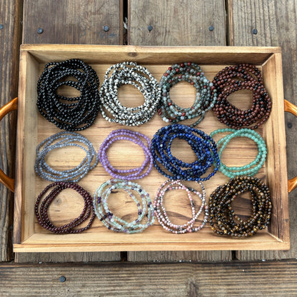 Gemstone Bracelets (4mm-6mm)