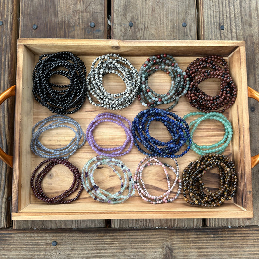 Gemstone Bracelets (4mm-6mm)