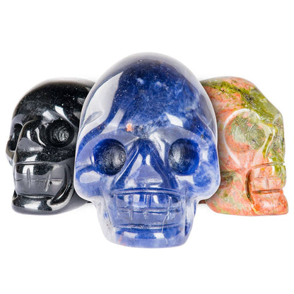 Gemstone Skulls