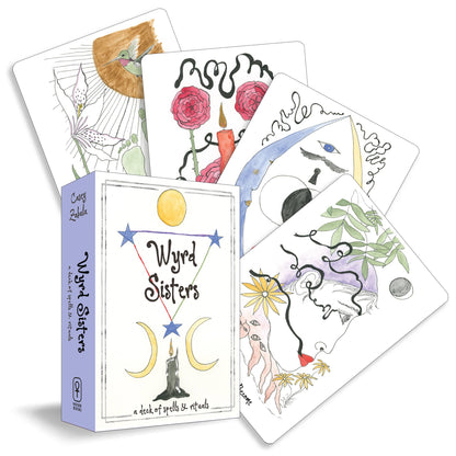 Wyrd Sisters: A Deck of Spells & Rituals 60 Cards & 80pg Bk
