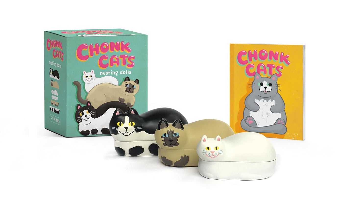 Chonk Cats Nesting dolls