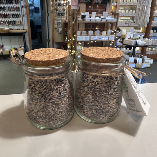 Lavender Herbal Jar