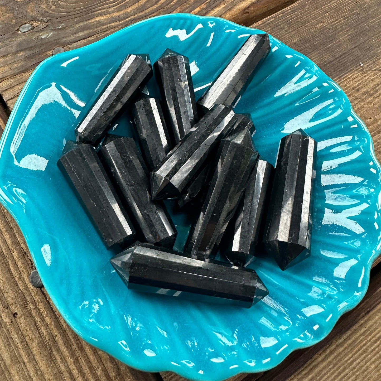 Double Terminated Shungite