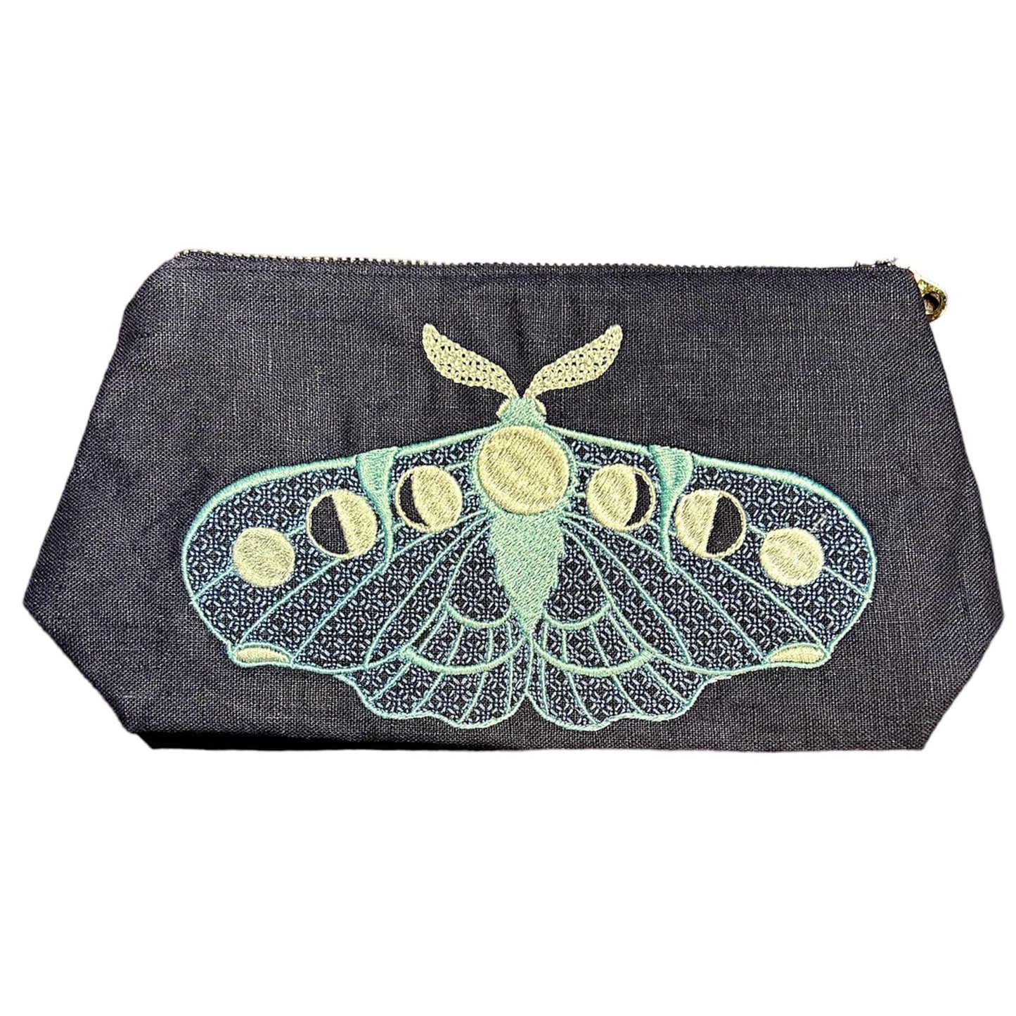 Moon Phase Moth Stash Bag