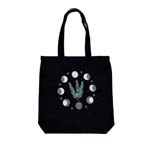 Moon Mugwort Tote Bag