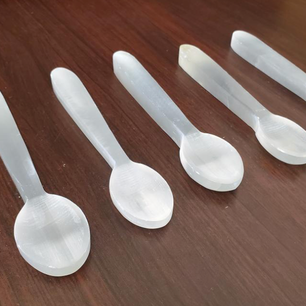 Selenite Alter Spoon
