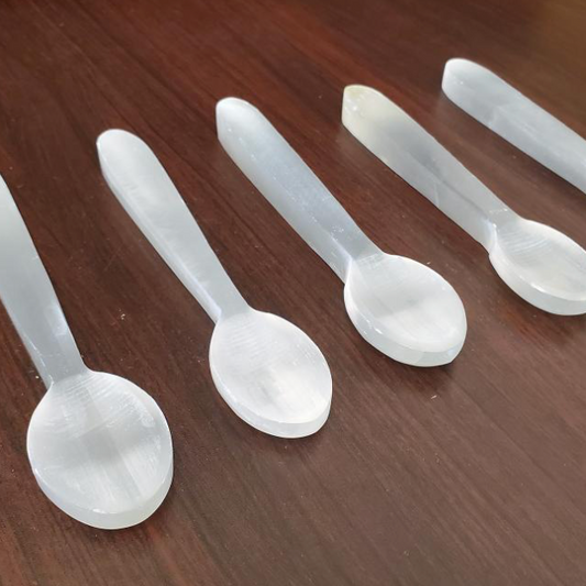 Selenite Alter Spoon