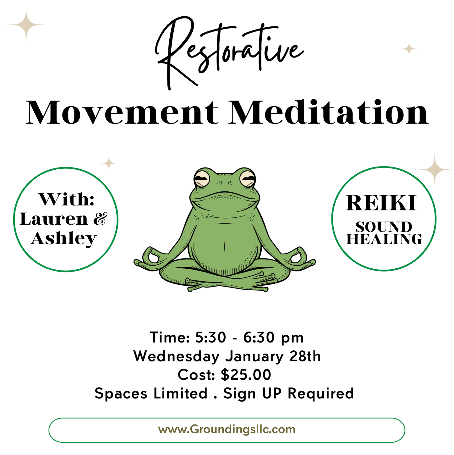 Restorative Movement Meditation