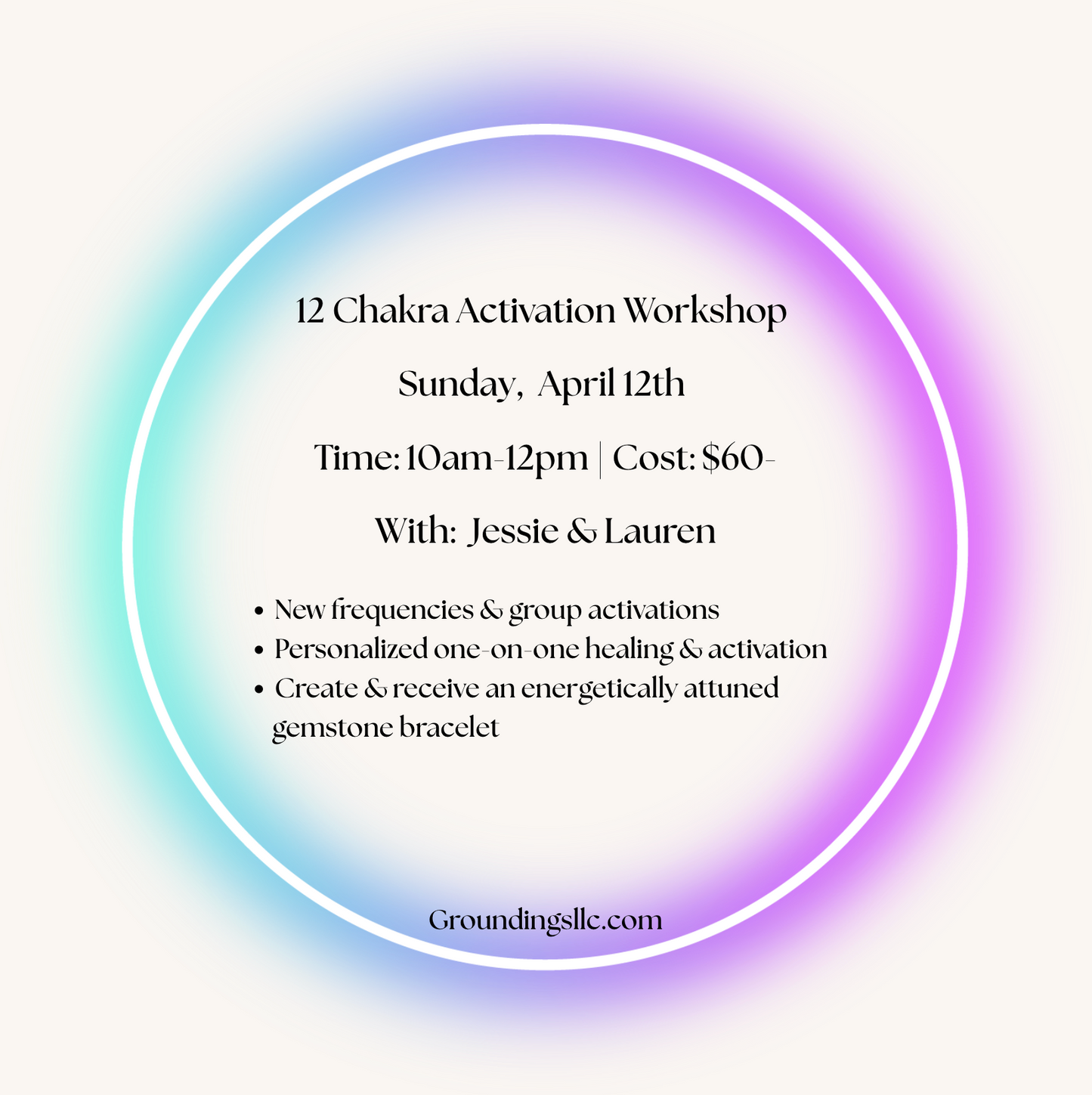 12 Chakra Activation Workshop