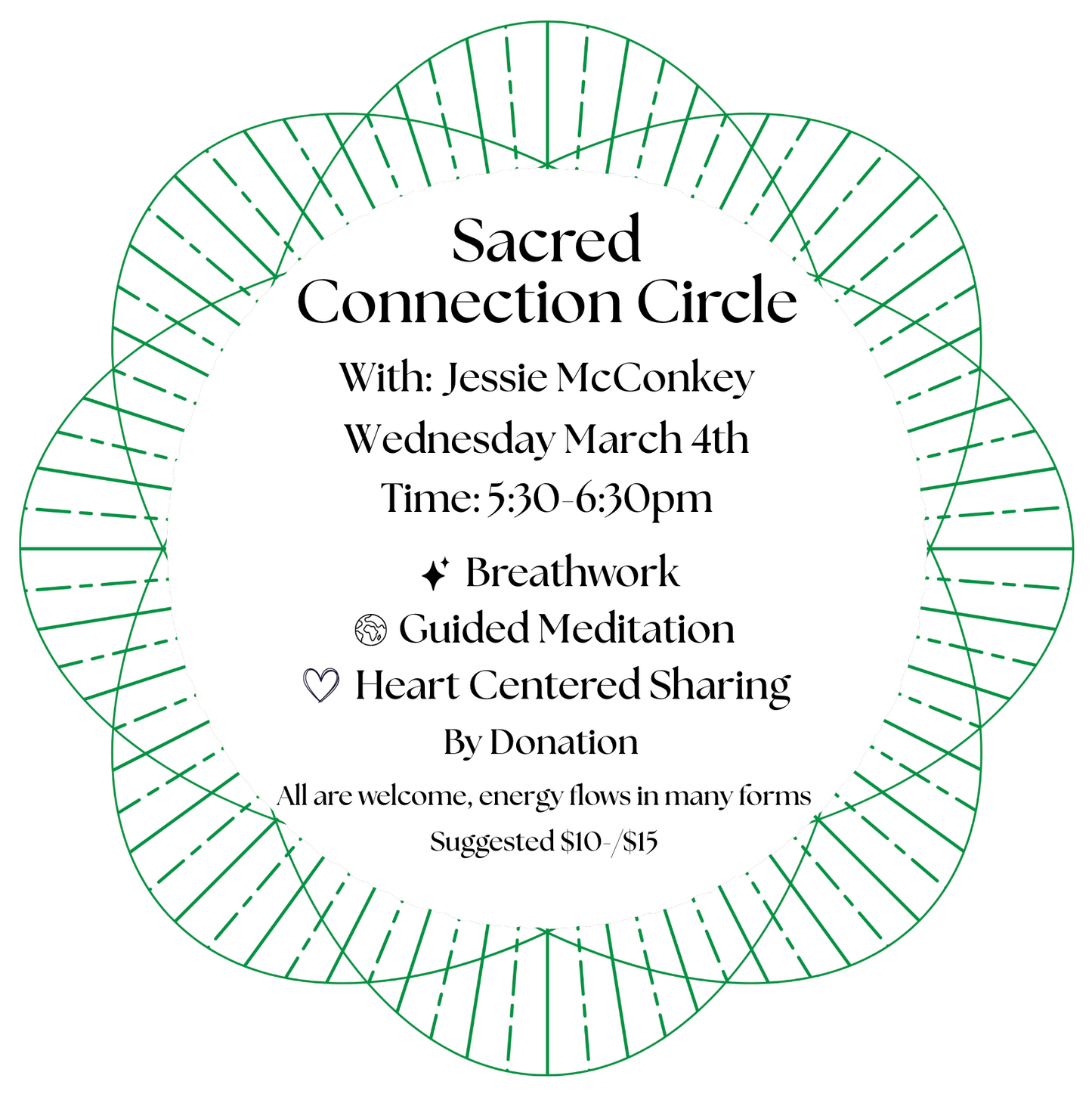 Sacred connection Circle