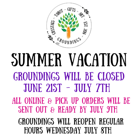 Summer Vacation Closed June 21st - July 7th