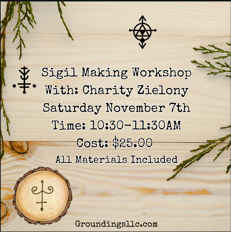 Sigil Making And Wood Burning Workshop
