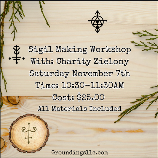 Sigil Making And Wood Burning Workshop