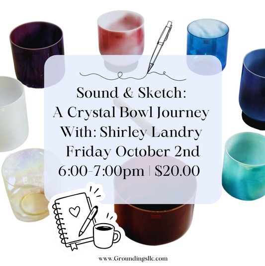 Sound & Sketch: A Crystal Bowl Journey