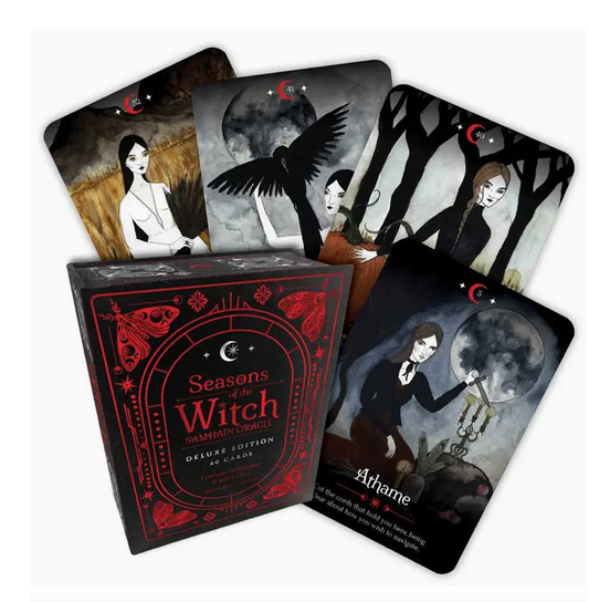 Seasons of the Witch: Samhain Oracle Deluxe Edition By Lorriane Anderson