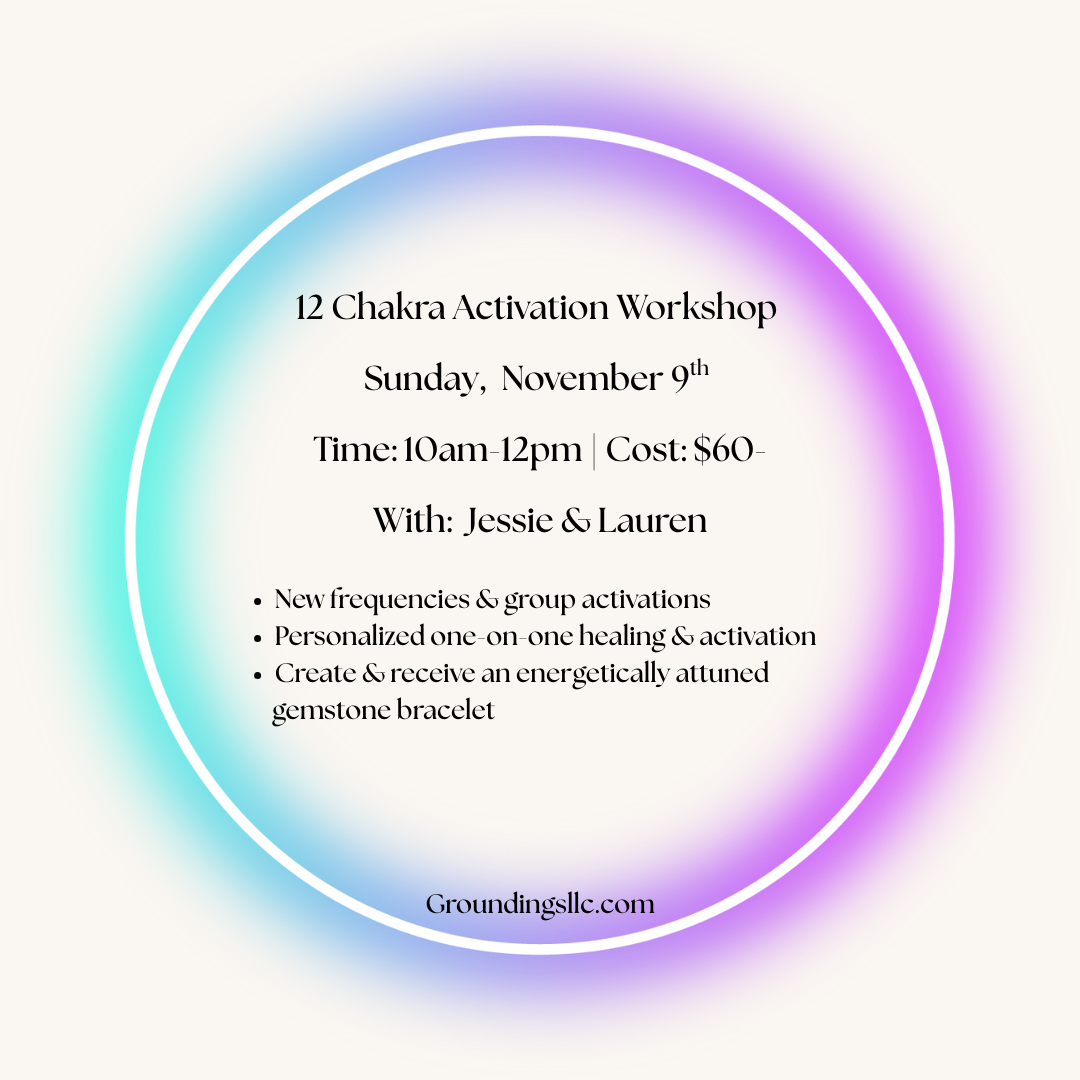 12 Chakra Activation Workshop November