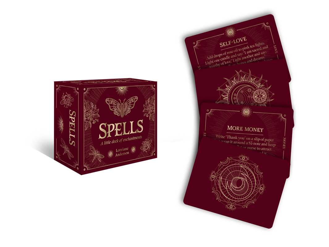 Spells: A little deck of enchantments by Lorriane Anderson