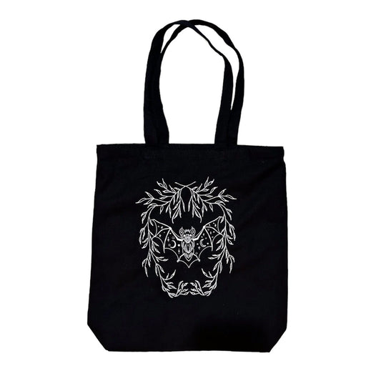 Bat Vine Tote Bag