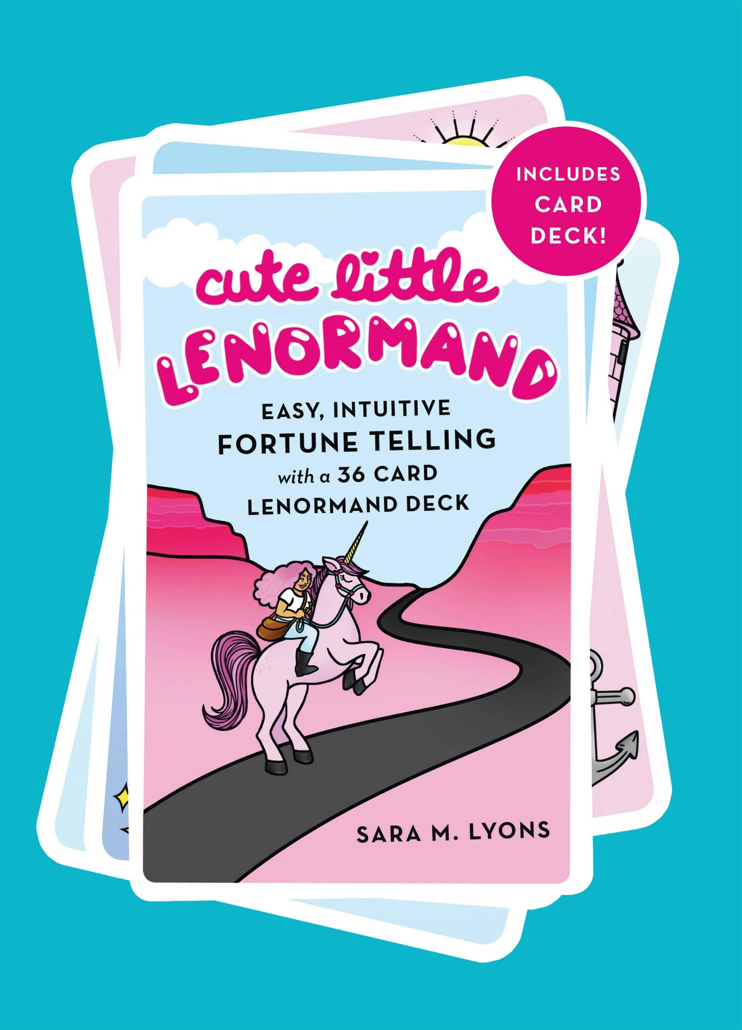 Cute Little Lenormand: 36 Card Fortune Telling Deck
