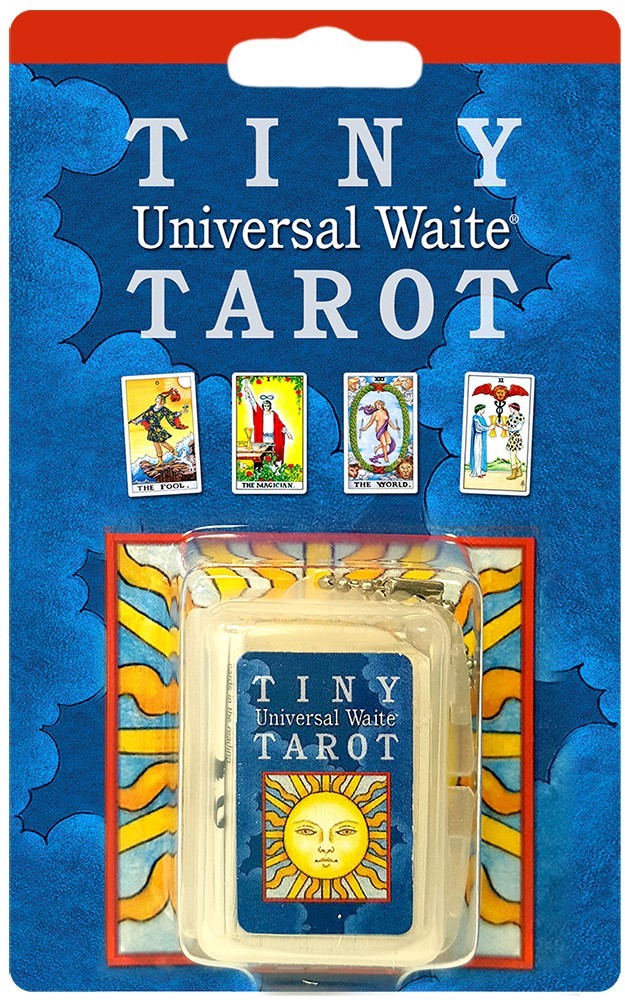 Tiny Rider Waite Tarot Key Chain