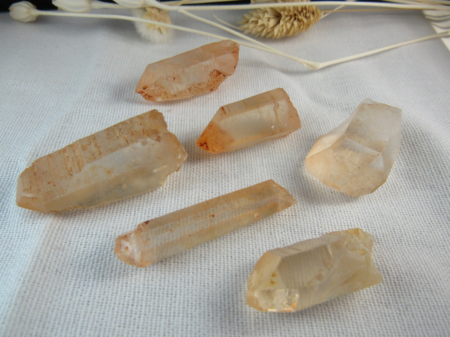 Lemurian Seed Crystals Golden