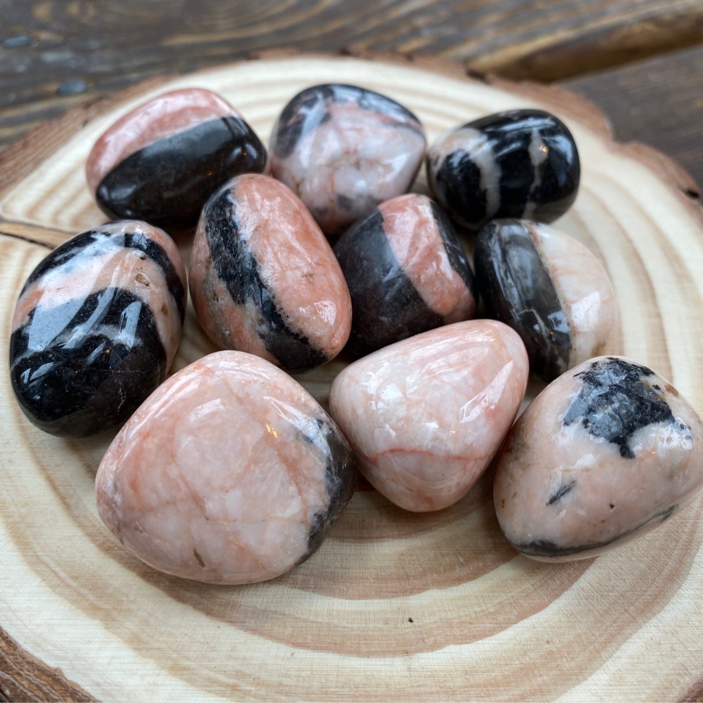 Zebra Jasper Pink