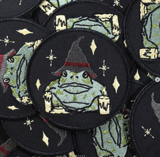 Witchy Frog Patch