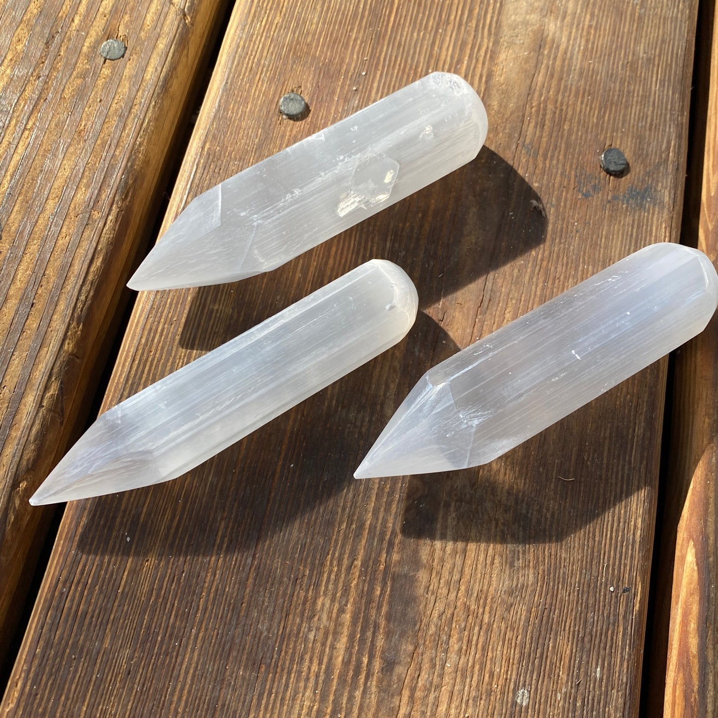 Selenite Wand