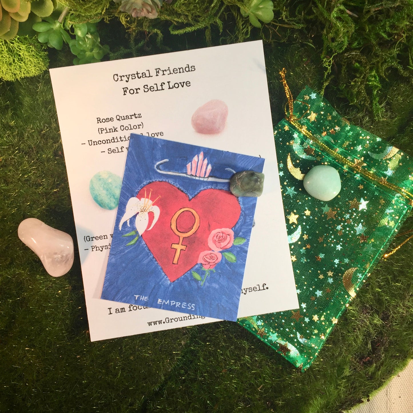 Crystal Care Kit: Self Love