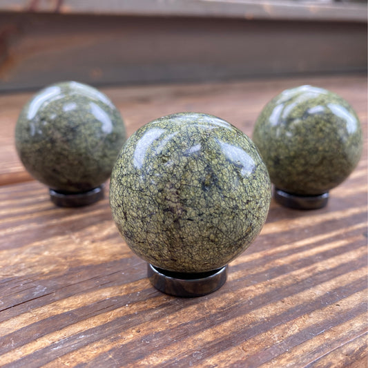 Asterite Serpentine Spheres