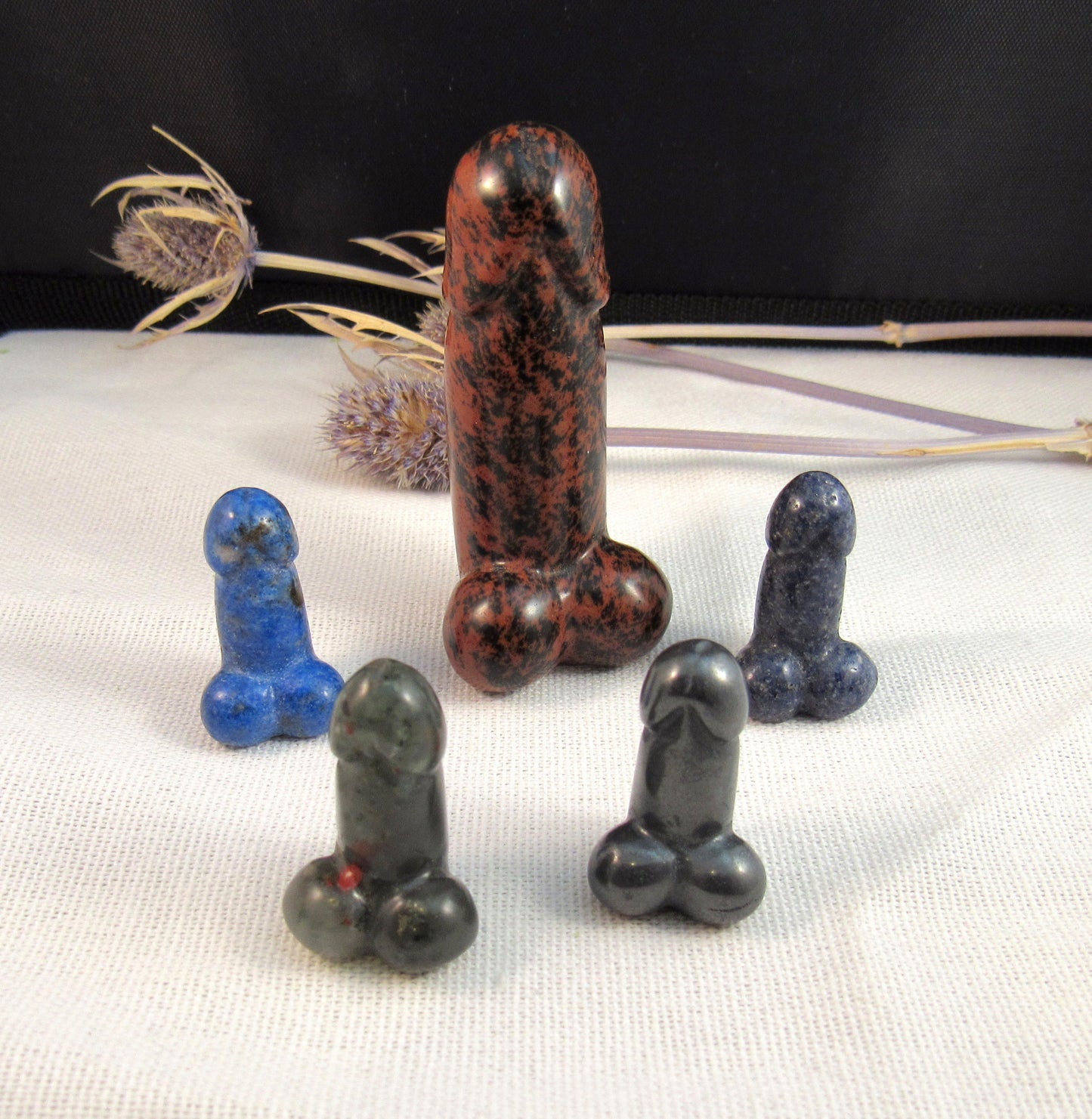 Gemstone Phallus Small